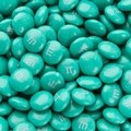 Teal M&M's Chocolate Candy