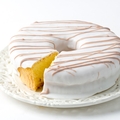 Passover Lemon Bundt Cake in White Chocolate