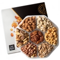 7 Section Healthy Dry Roasted Nut Gift Basket
