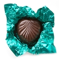 Non-Dairy Turquoise Leaf Chocolates