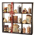 Purim Shalach Manos Well Appointed 9 Shelf  Display Case Gift Basket