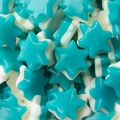 Blue & White Gummy Stars