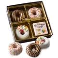 Hanukkah Premium Parve Chocolate Gift Box - 4CT 