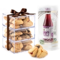 Purim Assorted Mini Hamantaschen Clear Stackable GIft