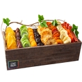 Tu B'Shvat Wooden Planter Dried Fruit Gift Basket