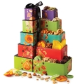 True Colors - Oh! Nuts Holiday 5 Tier Nuts & Dried Fruit Tower Gift