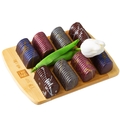 Shavuos Large Truffle Logs Wooden Gift Tray 