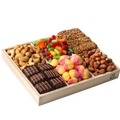 Candy, Nuts & Chocolates Gift Wooden Platter