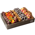 Wooden Nuts, Pretzels & Candy Line Up - Small 10.5