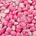 Pink Mini Creamy Mint Nonpareils Drops - 1 LB Bag