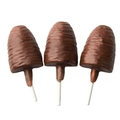Passover Milk Chocolate Lolly Cones