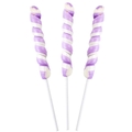 Mini Lavender & White Unicorn Lollipops - 24CT