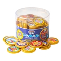 Nut-Free Chanukkah Chocolate Coins With Reusable Stickers 