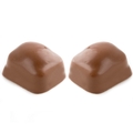 Hand Made Double Chocolate Dairy Chocolate Truffles - 12 CT Box