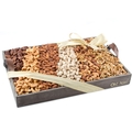 Wooden Nut Line-Up Gift Basket - XL