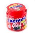 Mentos Juice Blast Sugar Free Gum - Red Fruit-Lime 6CT