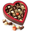 Hand Made Milk Chocolate Truffle Gift Collection Large Heart Box