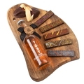 Free Spirit - Purim Rustic Cutting Chocolates Board Mishloach Manos Gift Tray