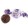Senior Purple & Silver Dark Chocolate Praline with Chocolate Filling - 2.2 LB