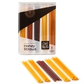 Holiday Honey Sticks Gift Set, 5 Naturally Flavored By Bee's Variety Stix 