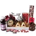 Free Wheeler - Purim Metal Bike Desk Clock Gift Basket Mishloach Manos