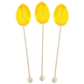 Hand Made Honey & Lemon Spoon Lollipops - 6CT