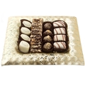 Frosted Champagne Chocolate Picture Frame Gift Tray