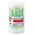 Green Reception Candy Sticks - Mint