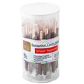 Striped Reception Candy Sticks - Chocolate Peppermint