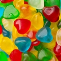 Kosher Assorted Heart Gummies - 1.1 LB Bag