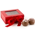 Gourmet Handmade Peppermint Truffles Gift Box