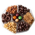 Premium 7 Section Chocolate & Nut Tray - Deluxe Platter