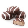 Passover White Drizzled Chocolate Mousse Truffles - 8 OZ Box