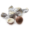 Senior Passover Milk Chocolate Truffle Bonbon - White - 7 Oz Bag