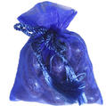 Dark Blue Mesh Favor Bags - 12CT Bag