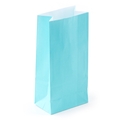 Caribbean Blue Paper Treat Bags - 12CT