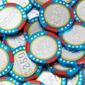 250$ Casino Chocolate Coins - 1 LB Bag