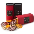Holiday Nuts, Dried Fruits & Pretzels Gift Boxes Duo