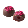 Non-Dairy Chocolate Cherry Dome Truffles