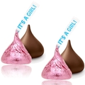 It's a Girl! Hershey's Milk Chocolates Kisses - 7 oz Bag