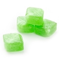 Green Apple Cubes Wrapped Hard Candy