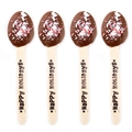 Happy Holidays Peppermint Chocolate Spoons Gift - 4CT