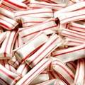 Holiday Mint Filled Candy Straws
