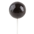 Giant Jawbreaker Lollipops - Black - 5CT