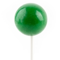 Giant Jawbreaker Lollipops - Dark Green - 5CT