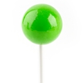 Giant Jawbreaker Lollipops - Green - 5CT