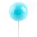 Giant Jawbreaker Lollipops - Light Blue - 5CT