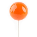 Giant Jawbreaker Lollipops - Orange - 5CT