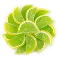 Lemon Lime Jelly Fruit Slices 