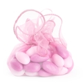 Baby Pink Organza  Pouches - 12CT Bag